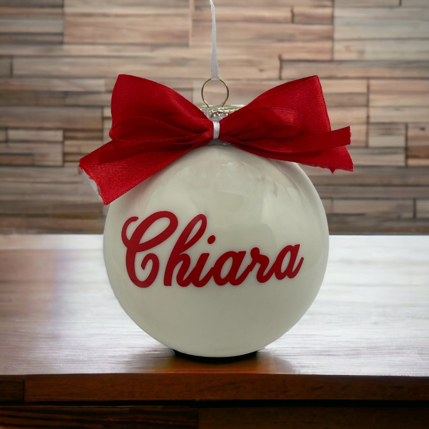 Pallina Natale Personalizzabile con Nome