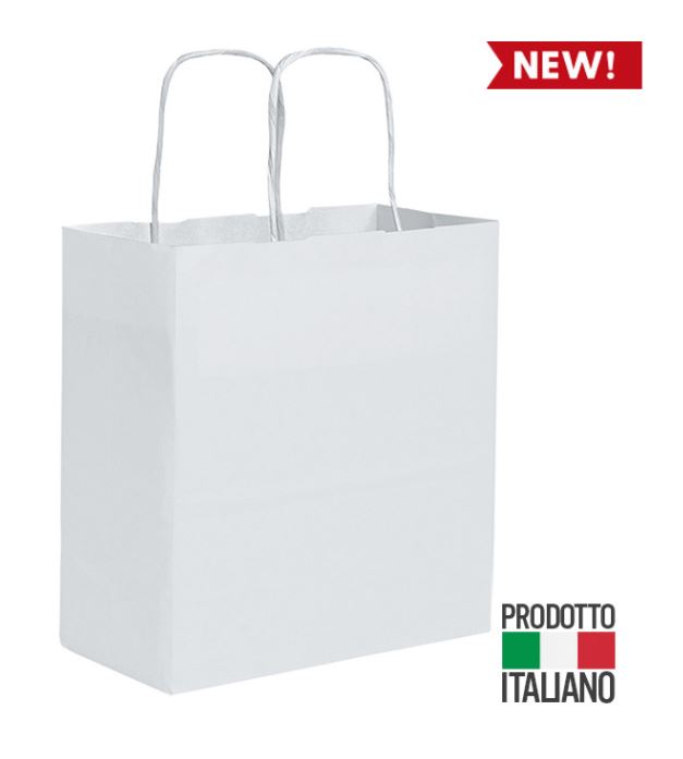 Shopping Bag in Carta Personalizzabile BUNDLE 200/400 PEZZI